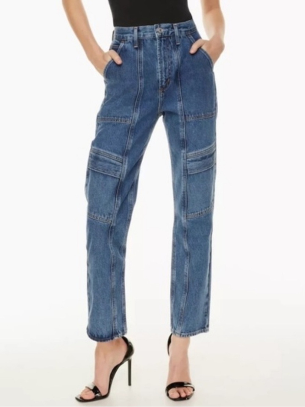 AGOLDE Copper High-Rise Cargo Jeans Size: 26